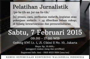 pelatihan jurnalistik